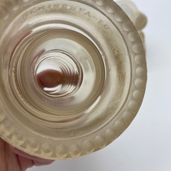 Hemingray Vintage Glass Insulators Set Of 3 Clear Collectible Farmhouse Decor - Picture 8 of 15